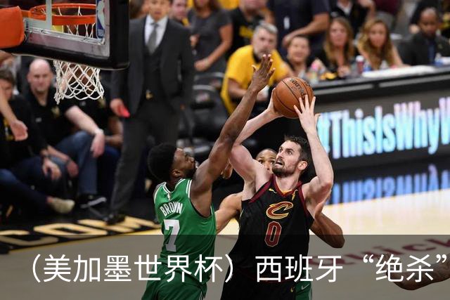 （美加墨世界杯）西班牙“绝杀”比利时 时隔16年重返四强